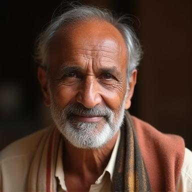 रमेश कुमार, एक अनुभवी कुम्हार, का चित्र